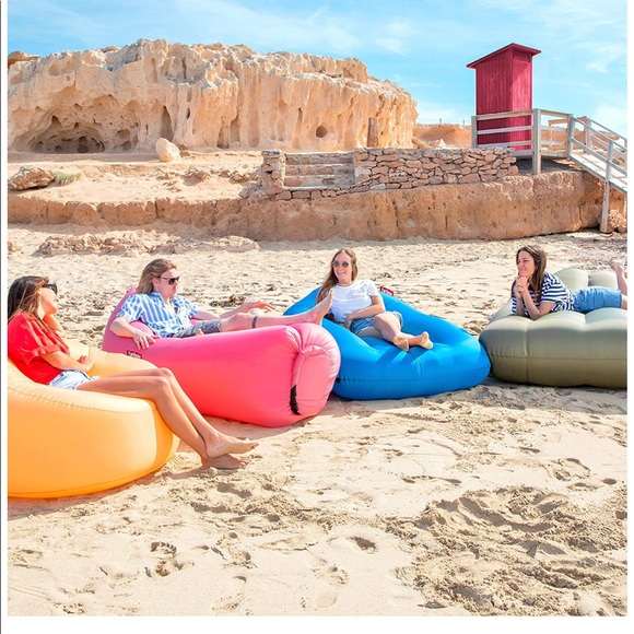 Used. Inflatable lounger - Picture 3 of 5